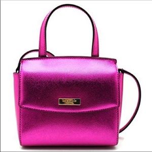 Fuchsia Kate Spade leather purse